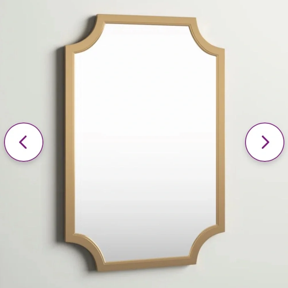 Glam Accen Wall Mirror